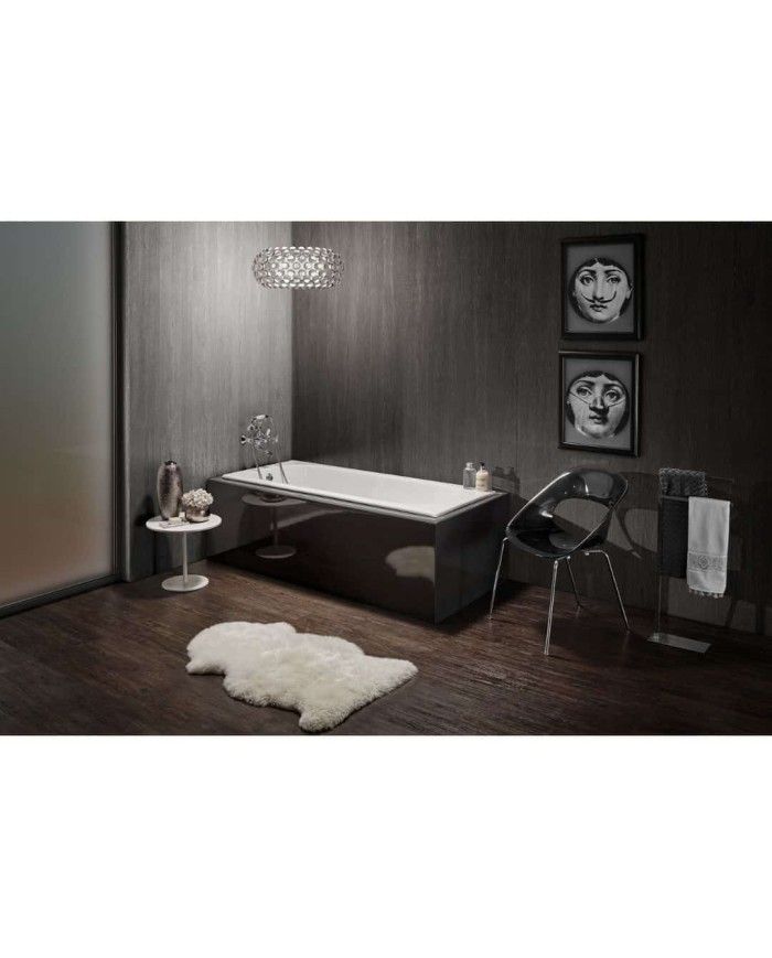 Baignoire encastrée fonte BALLET Bleu Provence