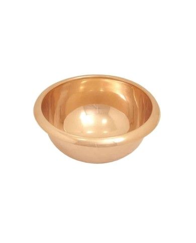 Vasque cuivre 36cm Round Bleu Provence