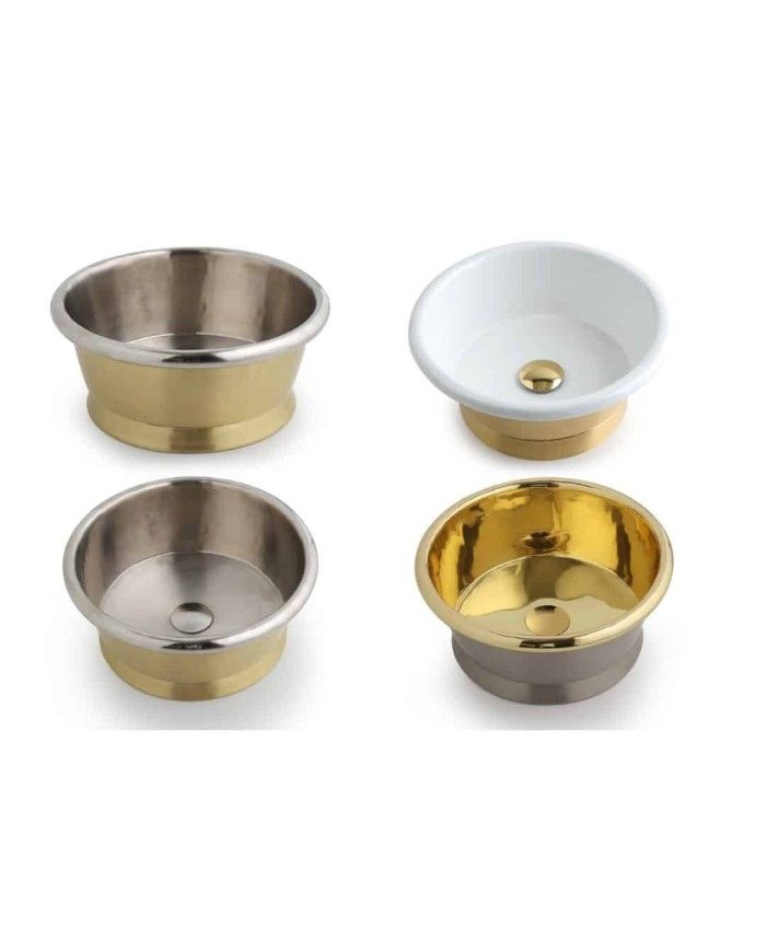 Vasque cuivre Bleu Provence