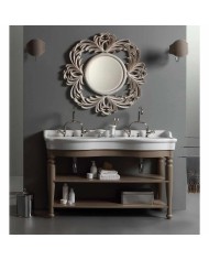 Meuble 140 cm tulipier ouvert Bleu Provence