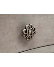 Meuble tulipier fermé 130/100 cm Bleu Provence