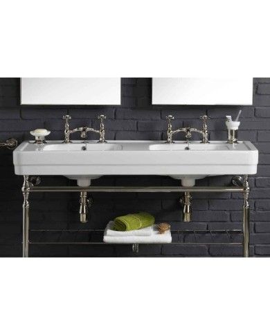 Robinet pont bas lavabo Bleu Provence