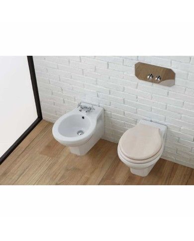Bidet suspendu Bleu Provence '900
