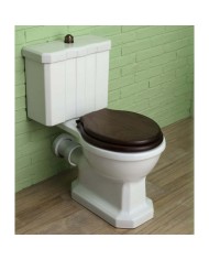 Wc au sol réservoir monobloc - Bleu Provence 900