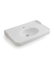 Lavabo large size 90cm Bleu Provence '700