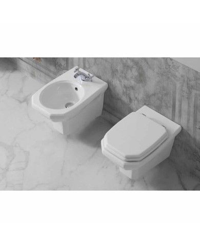 WC suspendu Bleu Provence '700