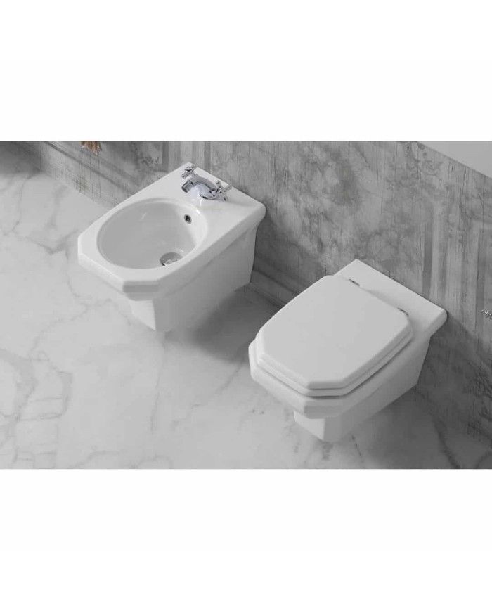 WC suspendu Bleu Provence '700