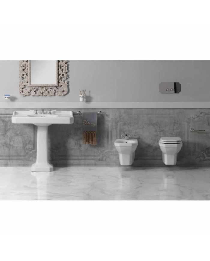 WC suspendu Bleu Provence '700