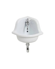 Lavabo d'angle 42cm true colors Bleu Provence