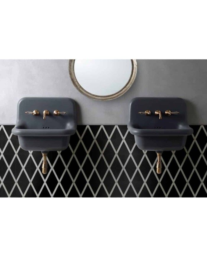 Lavabo medium size 60cm True Colors Bleu Provence