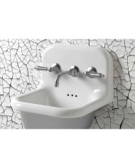 Robinet droit mural True Colors Bleu Provence