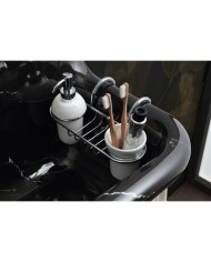 Porte savon et serviette - True Colors - Bleu Provence