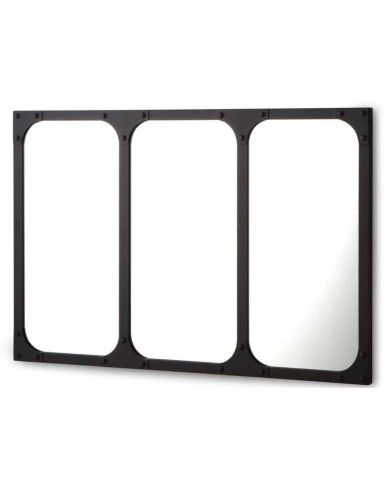 Miroir 90x60cm - Industrialis Bleu Provence