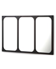 Miroir 90x60cm - Industrialis Bleu Provence