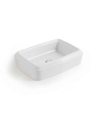 Lavabo countertop 60cm So Fifties Bleu Provence