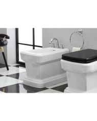 Robinet bidet 3 trous So Fifties Bleu Provence