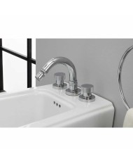 Robinet bidet 3 trous So Fifties - Bleu Provence