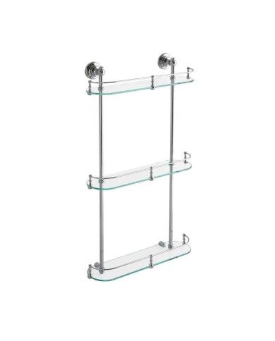 Trio d’étagères suspendues Accessori Bleu Provence