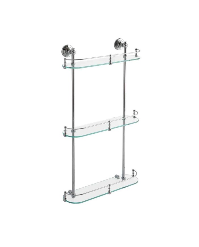 Trio d’étagères suspendues Accessori Bleu Provence