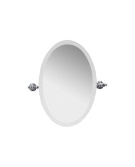 Miroir ovale basculant Specchi - Bleu Provence