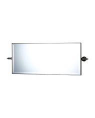 Grand miroir rectangulaire basculant Specchi - Bleu Provence