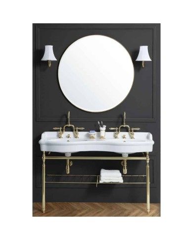 Miroir rond 100cm Specchi Bleu Provence