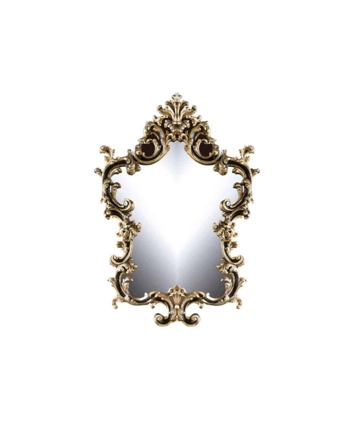 Miroir Rococo - Bleu Provence
