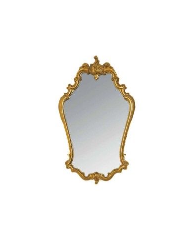 Cadre miroir Lin 57x95 cm Bleu Provence